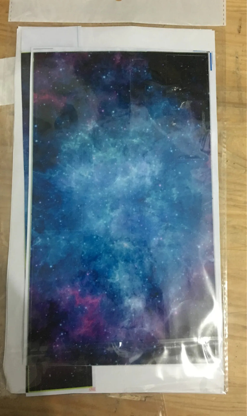 Blue matte finish Xbox One protective film skin sticker with scratch-resistant surface