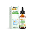 30ml glass bottle of slimming health boost liquid supplement drops with dropper.