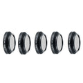 DJI Mavic drone camera lens filter kit with ND, UV, and CPL filters for aerial photography
