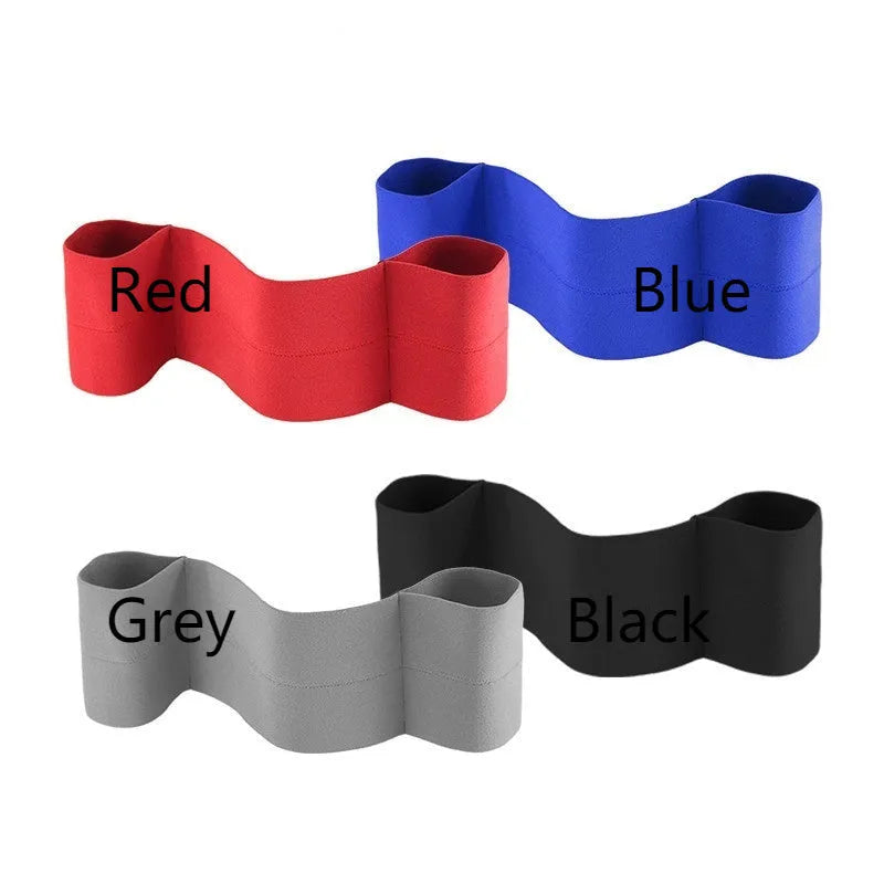 Elastic elbow support bandage for boxing and exercise in red colour.