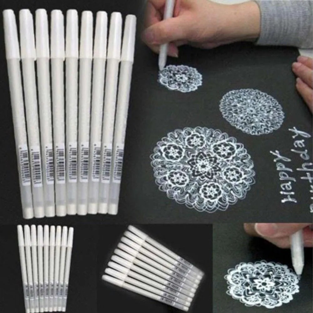 Touchnew highlight pen with 0.8mm tip in golden, silver, or white colours for hand-painted card work