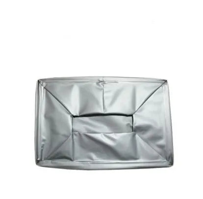 Collapsible non-woven fabric storage box 30L small size 43x30x23cm in black colour
