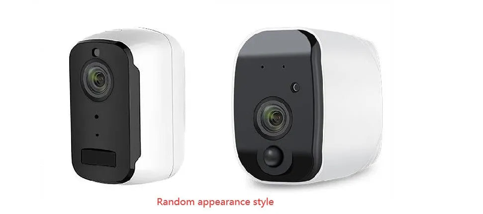 Solar powered wireless surveillance camera with PIR motion detection and 1080P HD resolution