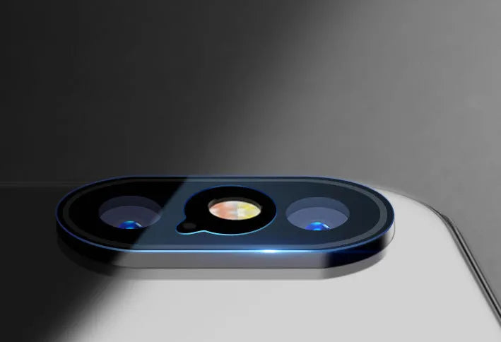 iPhone camera lens protective film made from glass fibre material for scratch and fingerprint protection