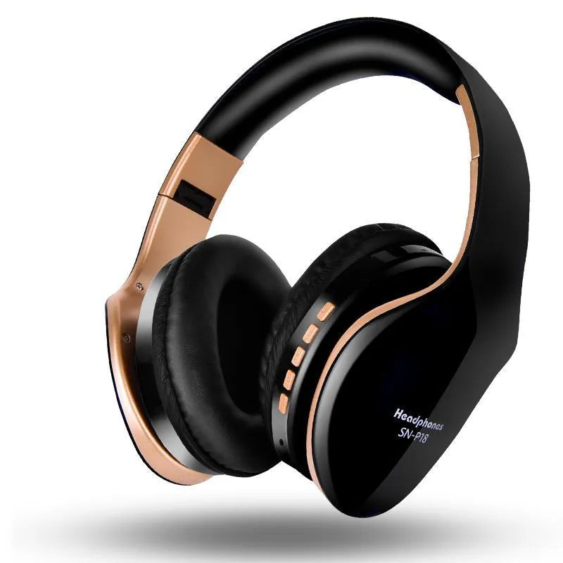 HobbyLane Bluetooth wireless headset in black, red, or white colour with over-ear cups