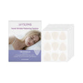 Bottle of pore tightening liquid and a packet of 45 moisturising patches for facial skincare.