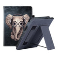 Kindle Paperwhite 11 leather case with wrist splint bracket in various colour options