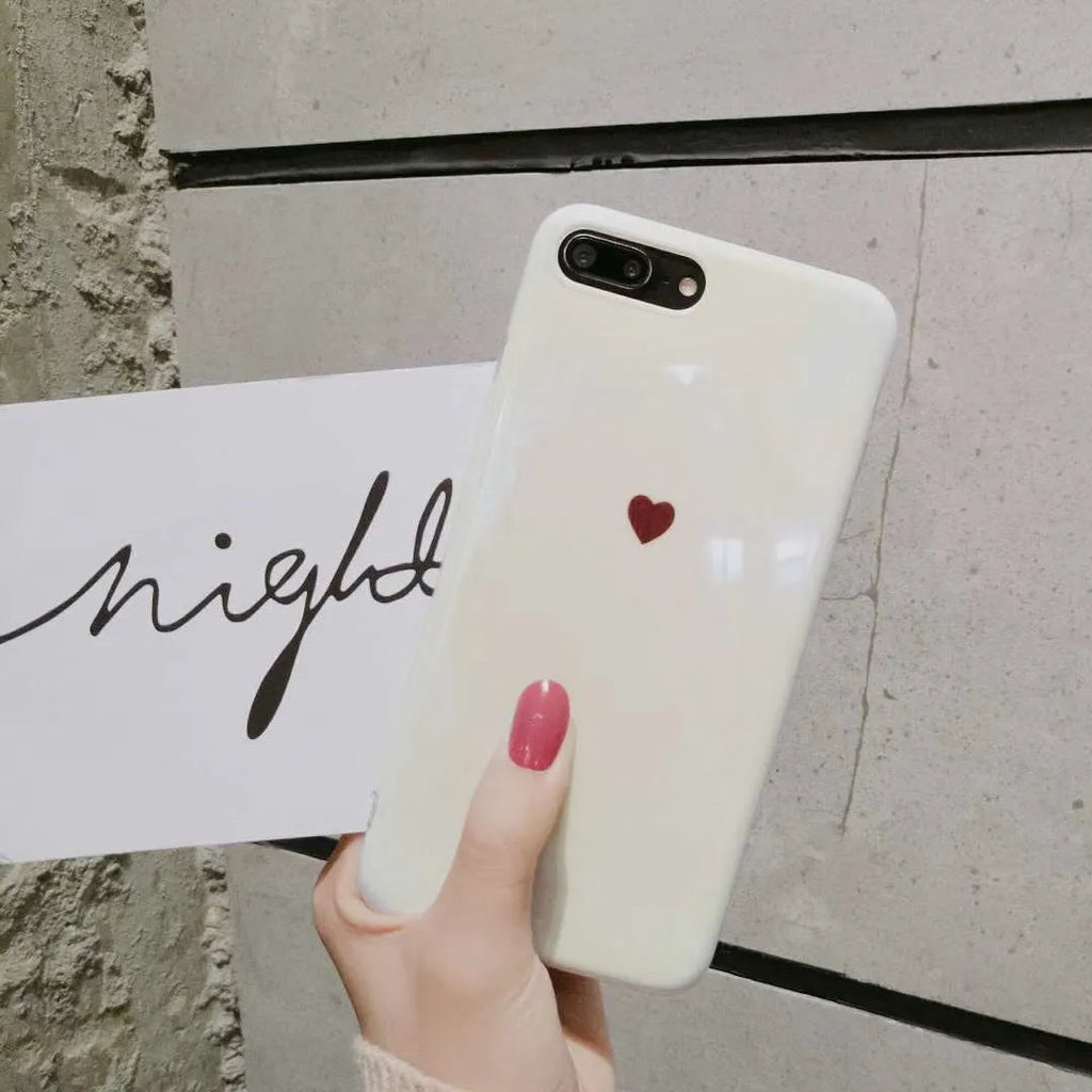 Slim Bluwhite iPhone case with blue light filter for iPhone models 6, 7, 8, and X.