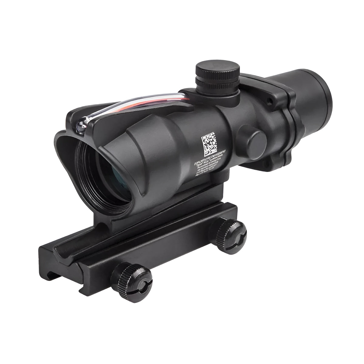 Maku metal sight 4x32 with 1x Mini RMR red dot, black, 20mm fabric rail, adjustable windage and elevation