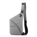Men's Oxford cloth chest bag in urban style with one-shoulder carry configuration