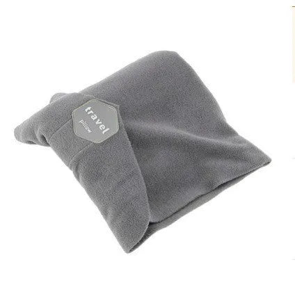 U-shaped convex support collar neck scarf travel pillow in black, gray, navy, red colour options