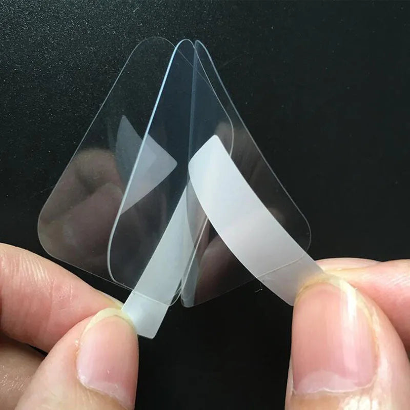 Three clear transparent screen protector films for Ticwatch 2 smartwatch with matte finish