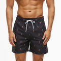 Men's quick-drying waterproof beach shorts in various colours and patterns, sizes S-6XL