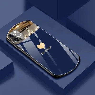 Love Makeup Mirror Mirror Xr design iPhone back cover case in solid colour.