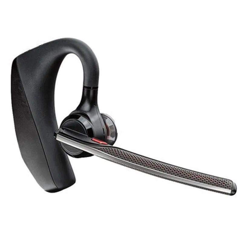 Black stereo Bluetooth sports headphones with USB cable and battery display, shown on a simple background.