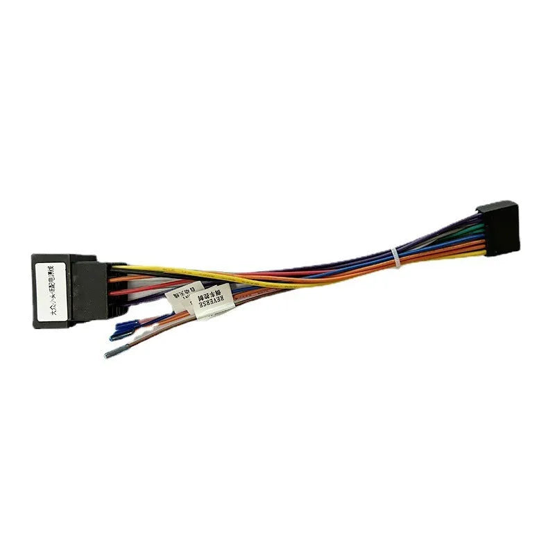 Volkswagen small head low power car wiring cable with 16-pin connector and PVC insulation