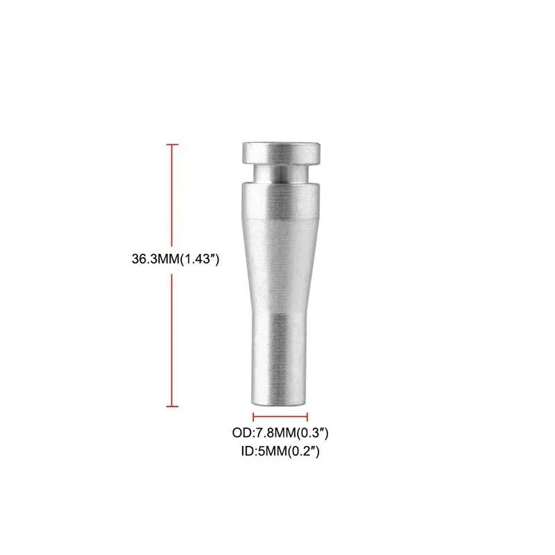 Silver aluminium alloy car door lock cable repair kit for Ford F150 F250 F350 rear cab latch.