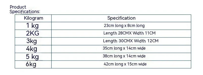Oxford cloth legging sandbags for track and field training in various weight options