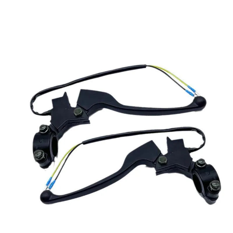 Aluminum alloy brake handle assembly with power off switch line, 22mm thickness