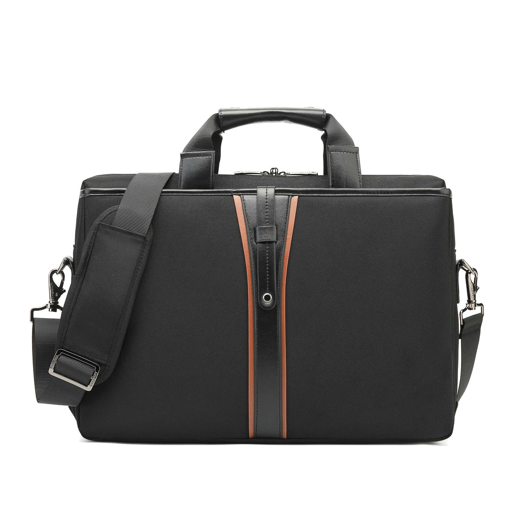 Black business large capacity single-shoulder laptop backpack in Oxford cloth for 15 inch notebook and tablet