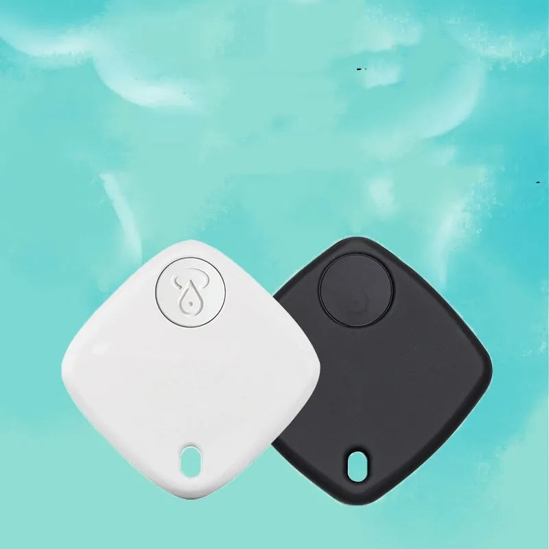 Bluetooth anti loss device for IOS wallet locator, ABS body, 38.2 x 6.8mm, black or white, with hanging lanyard