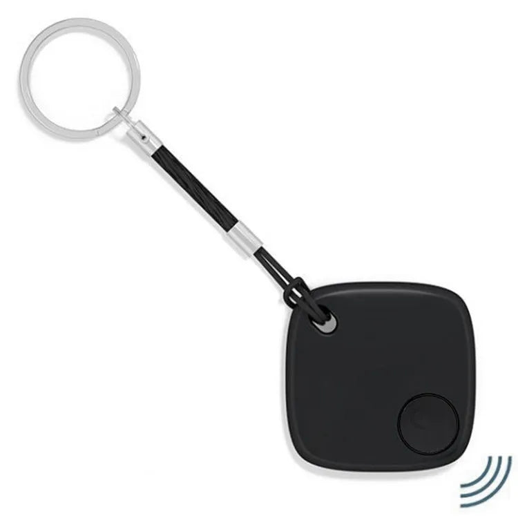 Bluetooth anti loss device for IOS wallet locator, ABS body, 38.2 x 6.8mm, black or white, with hanging lanyard