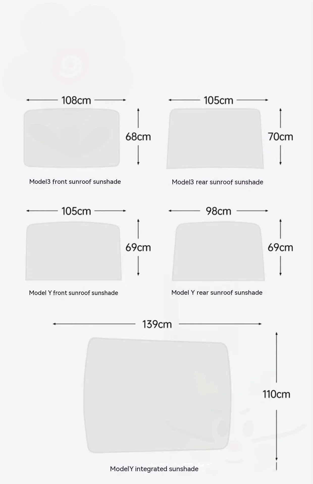 Silicone electrostatic car sunshade with plaid pattern in black colour for special vehicles