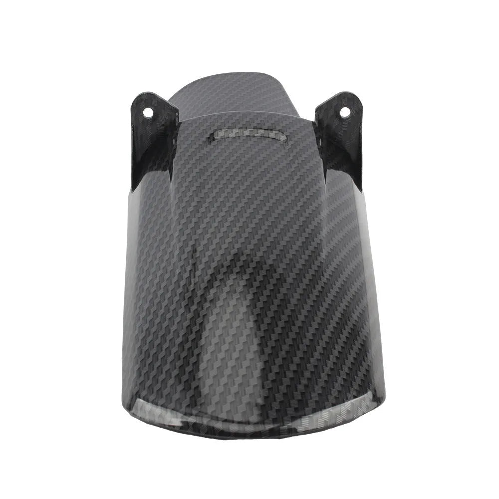 Carbon fibre motorcycle fender for light bee scrambling bike rear shock protection