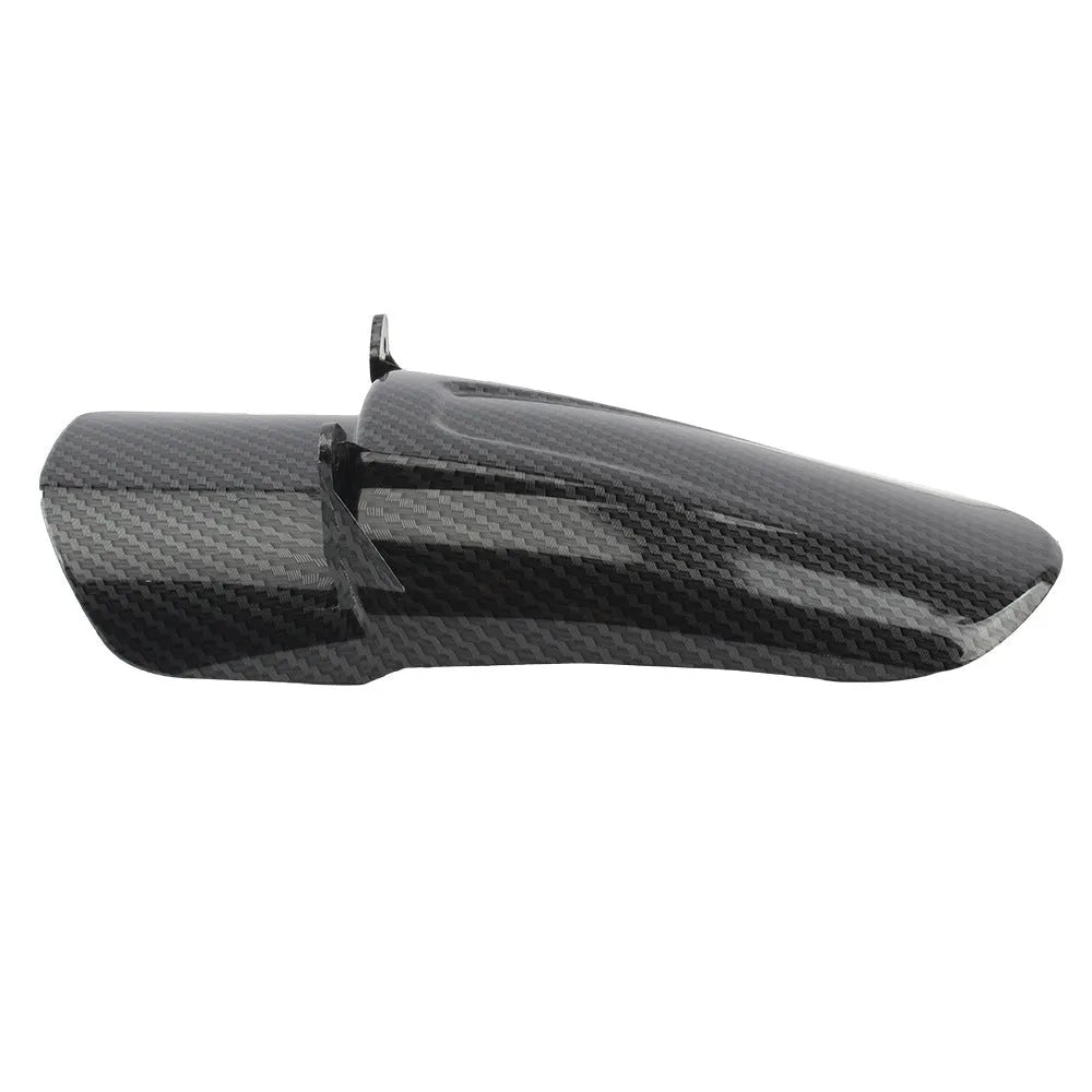 Carbon fibre motorcycle fender for light bee scrambling bike rear shock protection