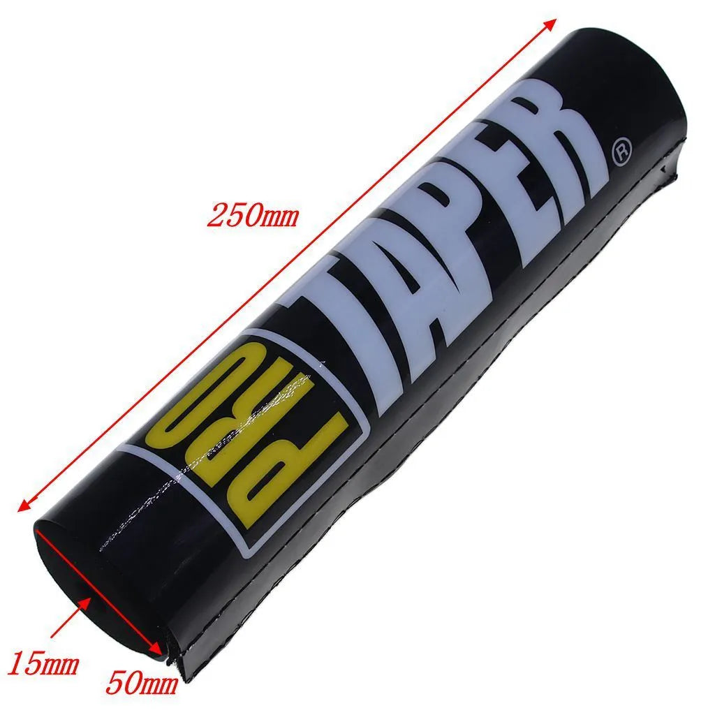 25cm motorcycle foam chest protector cover for handlebars in black, blue and red options