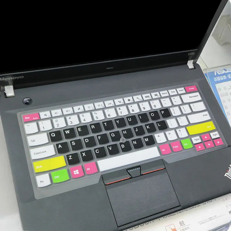 14-inch laptop keyboard protective film coloured silicone full coverage for Lenovo notebook