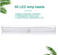 Rechargeable LED motion sensor light strip in three different lengths.