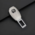 Car safety belt extension joint holder metal 70g 2pcs picture colour interior decoration