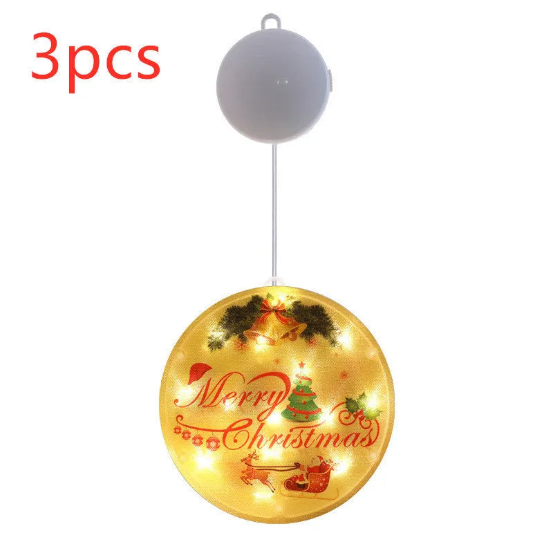 Set of warm white LED modelling lights with plastic shell on a dark background