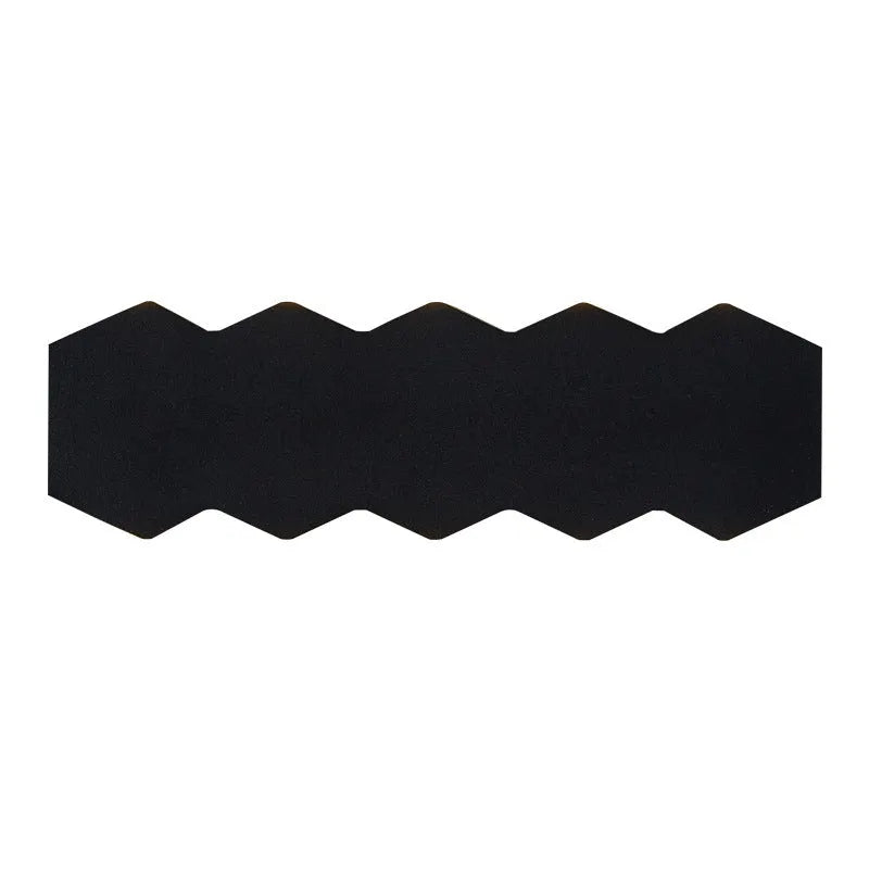 Modern minimalist LED wave shape wall lamp for corridor, aisle, hallway, or stairwell, 85-265V, one lamp
