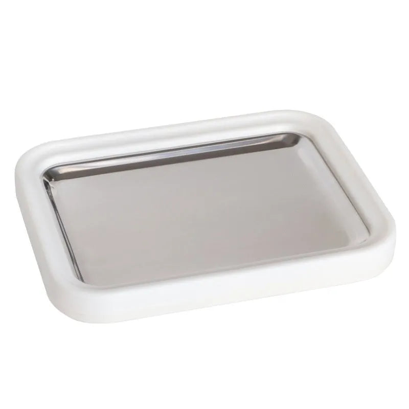 Green handmade DIY fried yogurt machine with aluminium gasket, 22.5 cm wide.