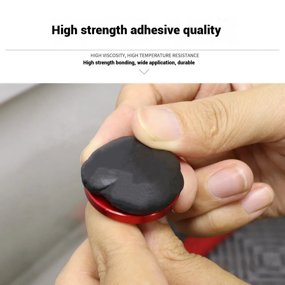 Automobile dent repair cold glue container for car body panel repairs