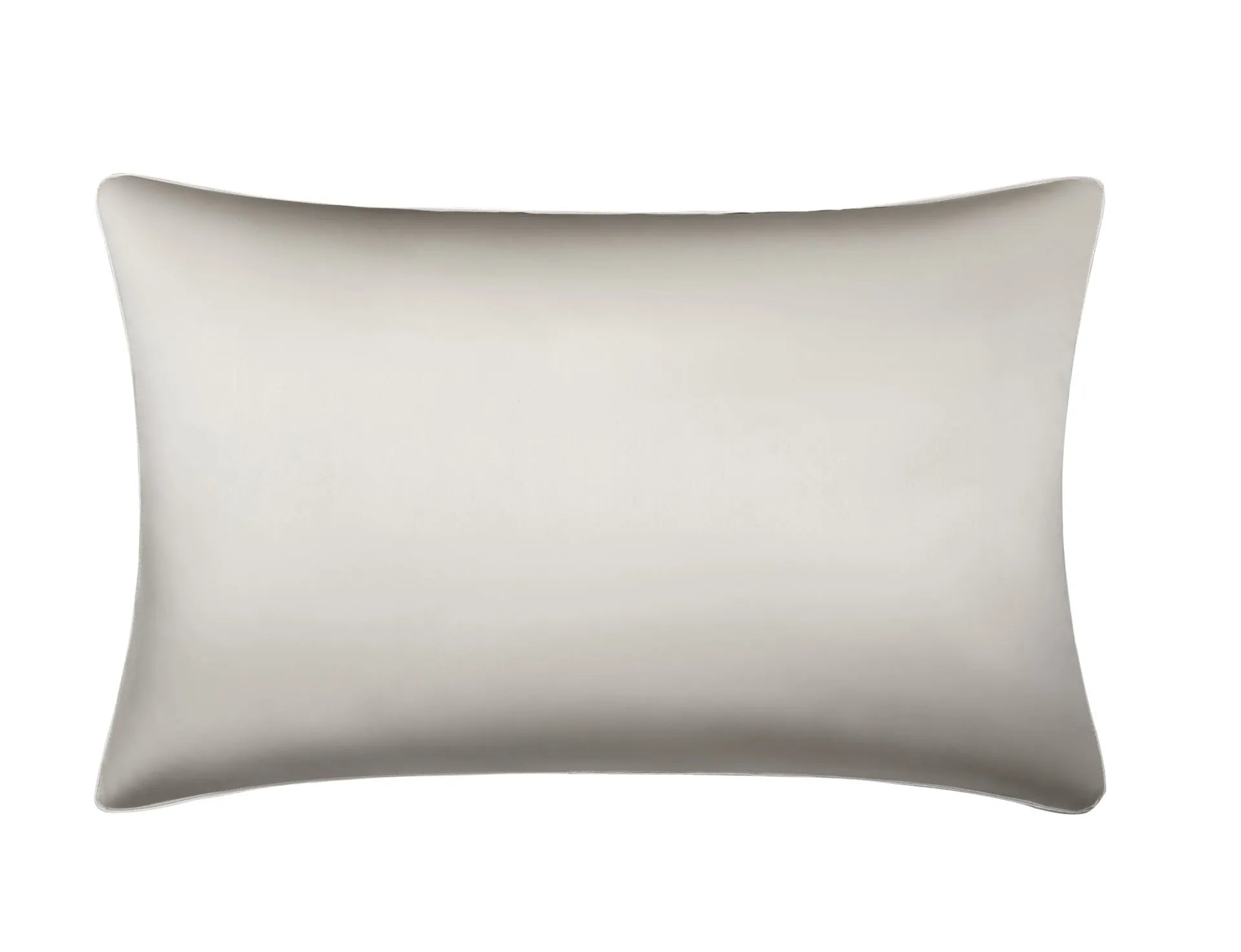 Single silk pillowcase in palace luxury style with reactive printed pattern, 48cm x 74cm size