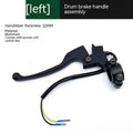 Aluminum alloy brake handle assembly with power off switch line, 22mm thickness