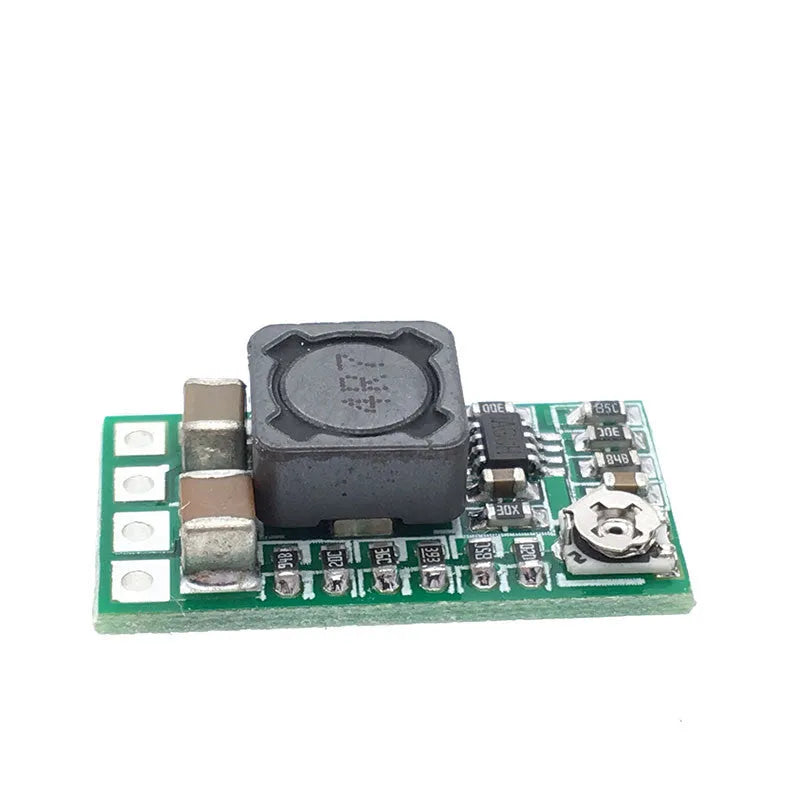 Green PCB DC-DC step down converter module converting 12-24V to 5V 3A output