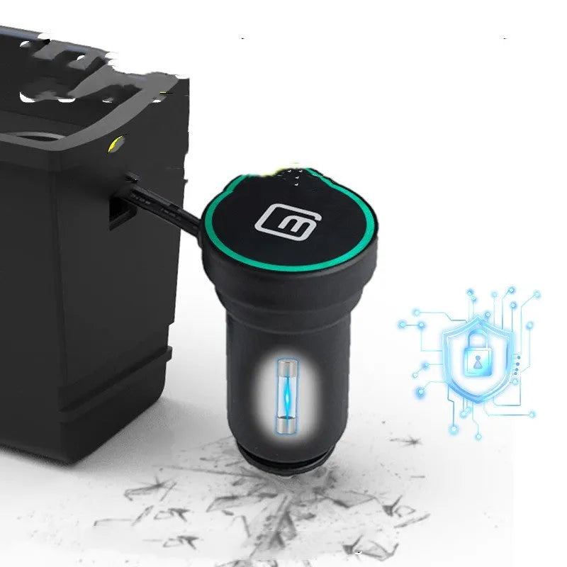 Volkswagen Lavida Skoda Pola Weiling car charger with QC3.0 fast charge and ABS plastic housing