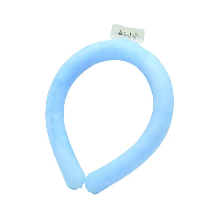 Cooling neck hanging ice ring in multiple colours for outdoor sports heatstroke prevention