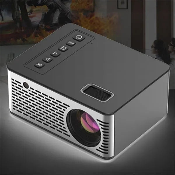 Smart projector USB orthographic front projection 320x240 20W with UK plug
