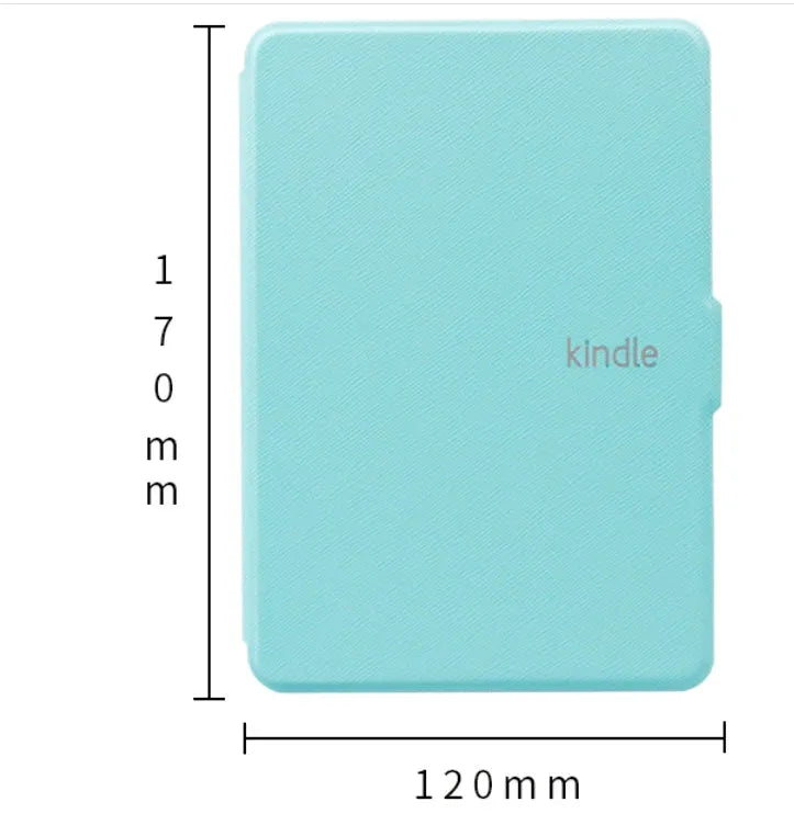 Kindle Paperwhite microfiber leather case in black, book-style cover, 170mm x 120mm x 10mm