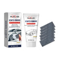 Nano glitter cloth car scratch removal kit with 60g remover and 6 nano cloths on a white background