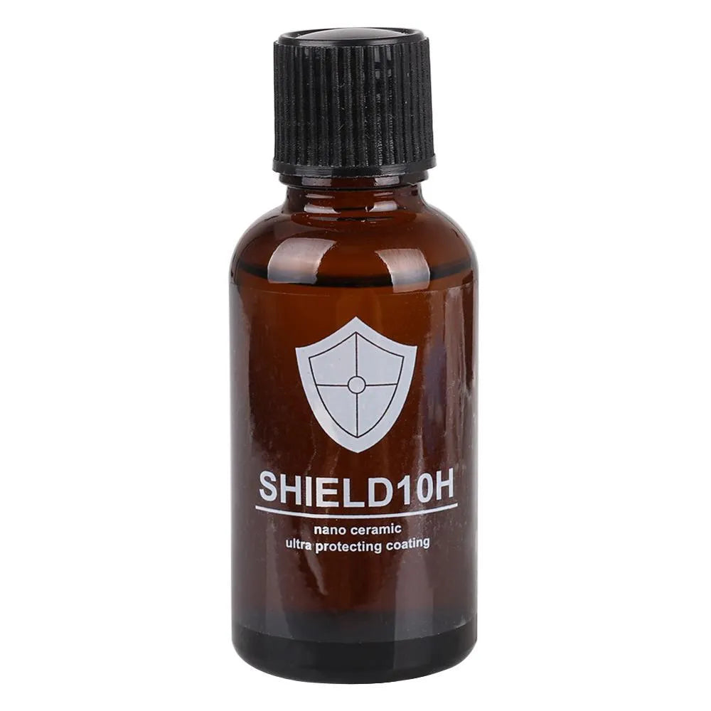 10H automotive nano crystal coating 30ml bottle with black liquid ceramic coat car paint sealant