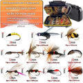 Old gun colour fly hook micro lure set with 114 bionic sequin lures in box