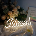 40cm acrylic USB-powered dimmable LED neon letter light for wall decoration
