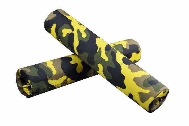 Sponge barbell sheath shoulder pad, 38.5cm long and 1.5cm thick, in black or camouflage colours