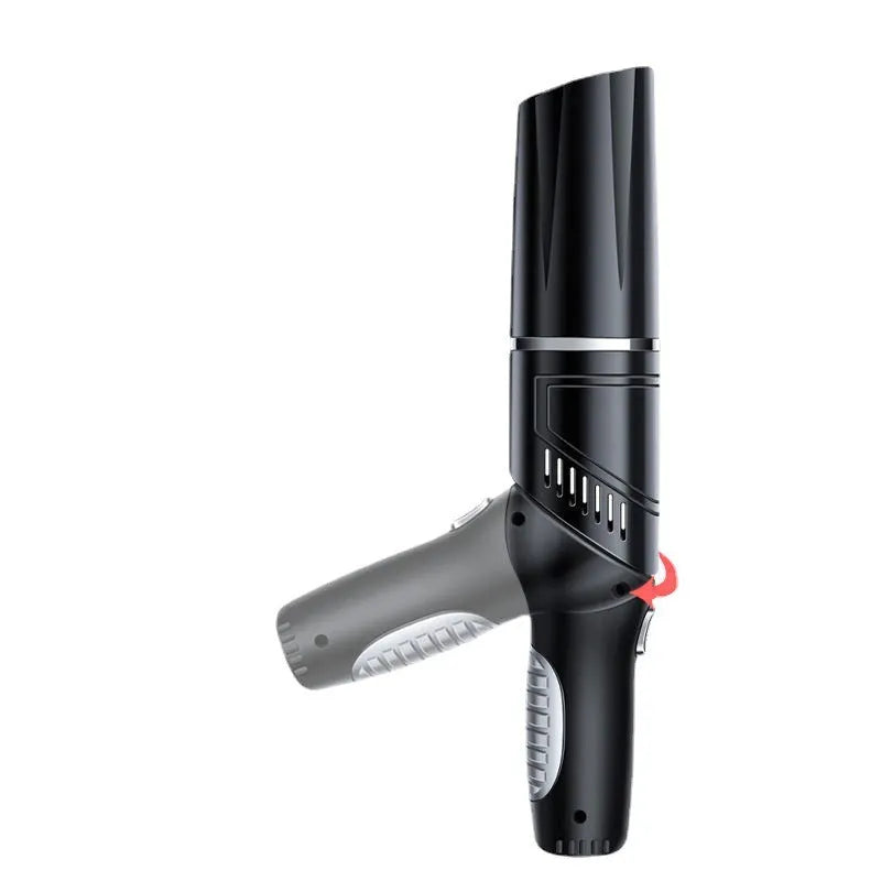 Handheld car vacuum cleaner in white or black, wireless 12000Pa or 12V wired 9000Pa, with tire pressure measurement function